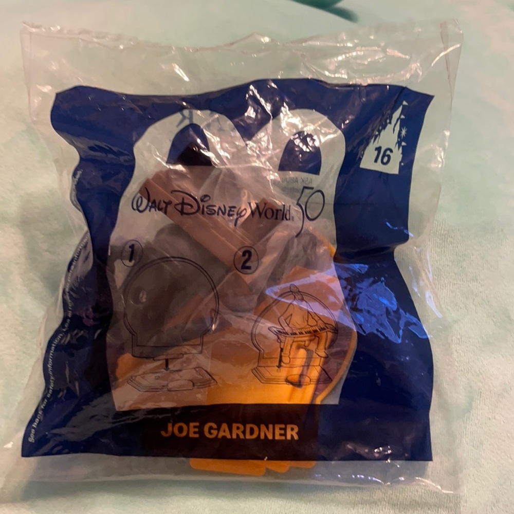 Joe Gardner (#16) disney anniversary mcdonald’s toy